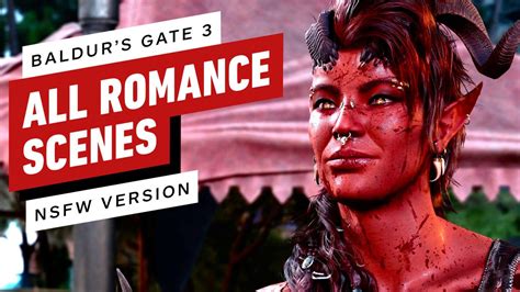 Baldur’s Gate 3: All Romance Scenes (NSFW Version)